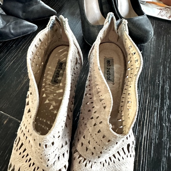 Not Rated open toe ankle booties - Picture 3 of 5